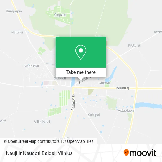 Карта Nauji Ir Naudoti Baldai