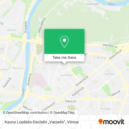 Карта Kauno Lopšelis-Darželis „Varpelis“