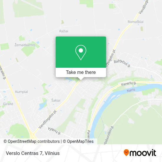 Verslo Centras 7 map