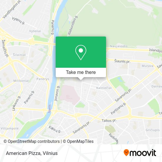 Карта American Pizza
