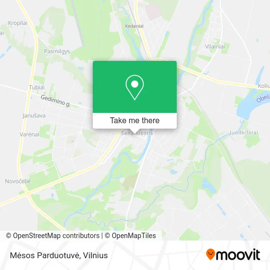 Карта Mėsos Parduotuvė