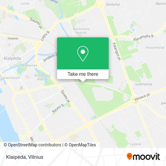 Карта Klaipėda