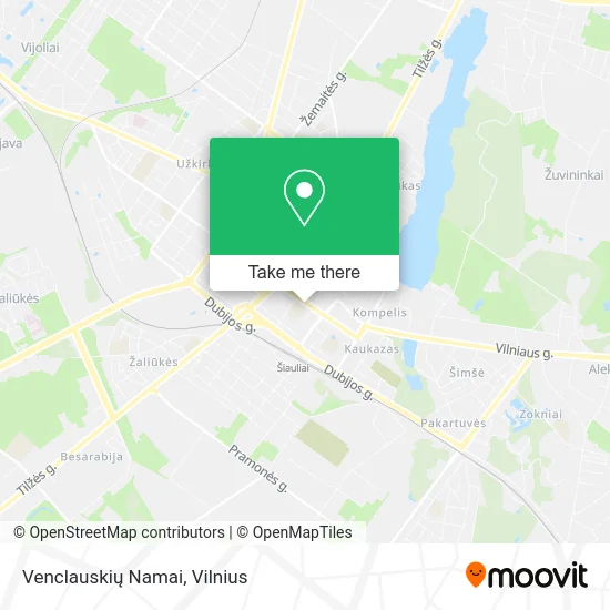 Карта Venclauskių Namai