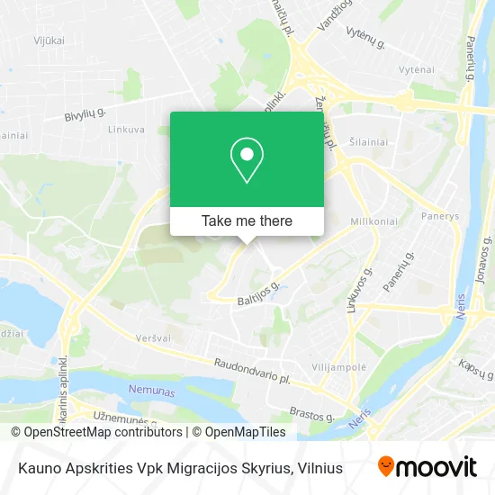 Карта Kauno Apskrities Vpk Migracijos Skyrius