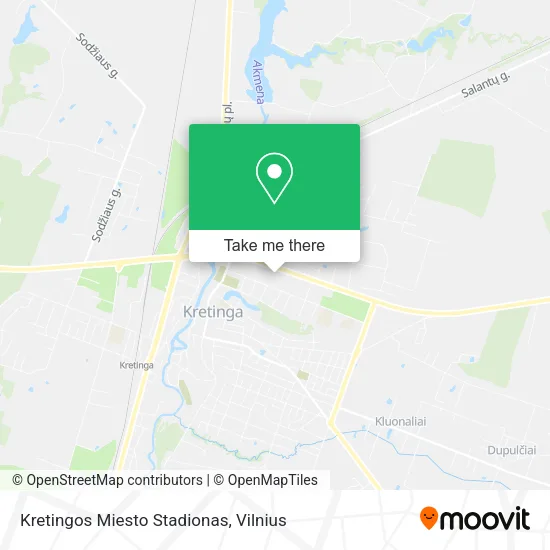 Kretingos Miesto Stadionas map