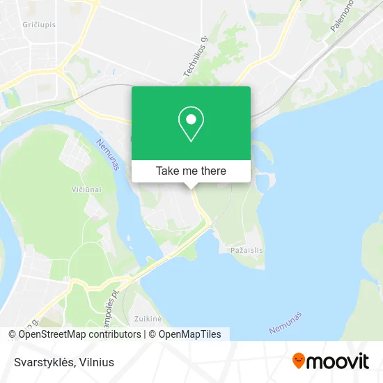 Карта Svarstyklės