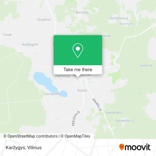 Карта Karžygys