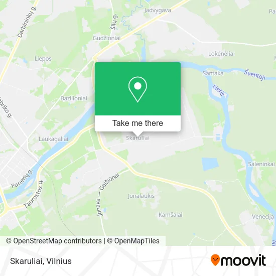 Карта Skaruliai