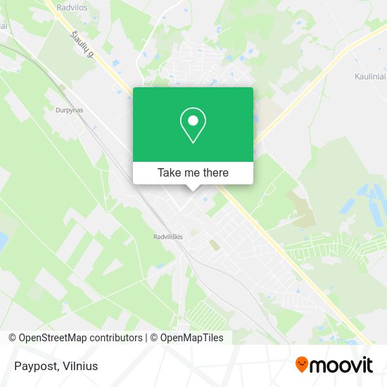 Карта Paypost