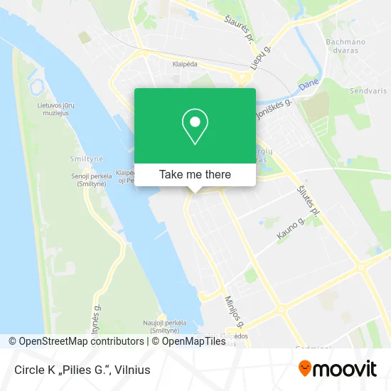 Карта Circle K „Pilies G.“