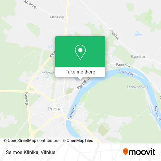 Карта Šeimos Klinika