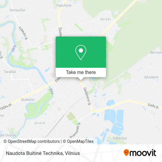 Карта Naudota Buitinė Technika