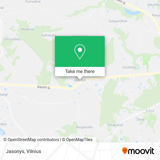 Карта Jasonys
