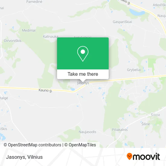 Карта Jasonys