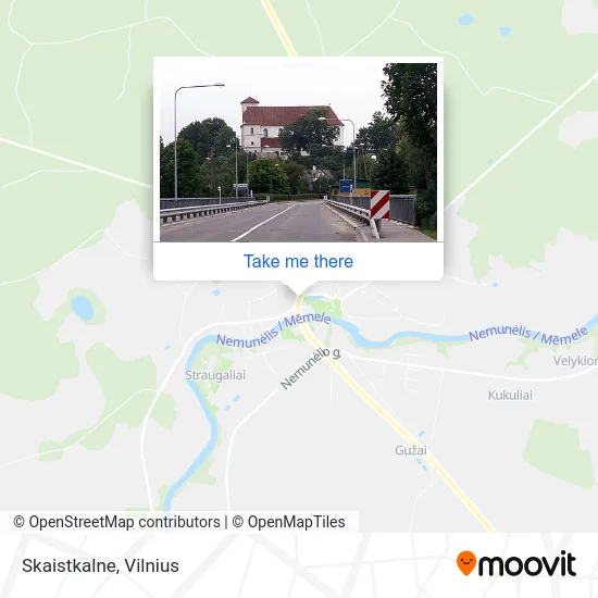 Карта Skaistkalne