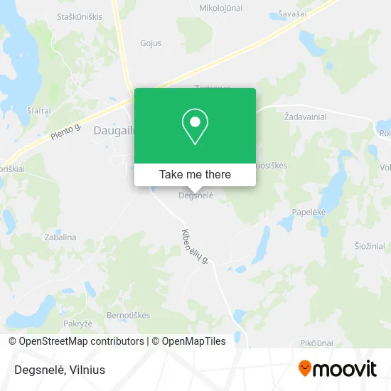 Карта Degsnelė