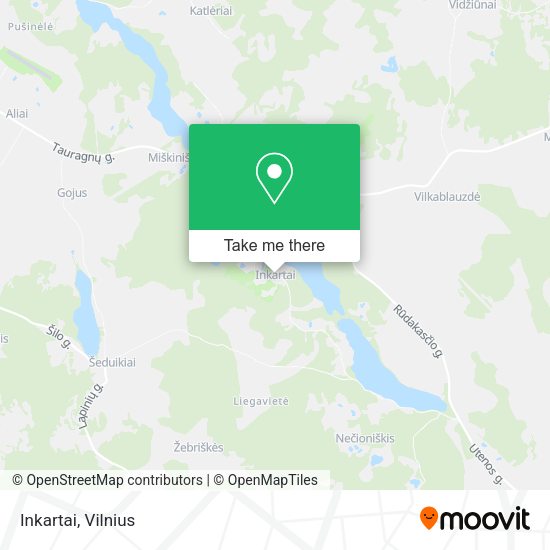 Карта Inkartai