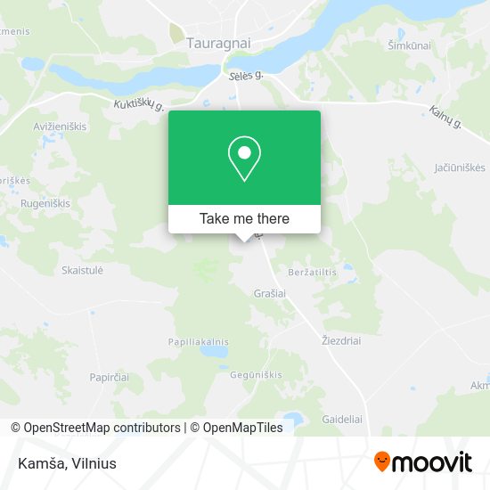 Карта Kamša