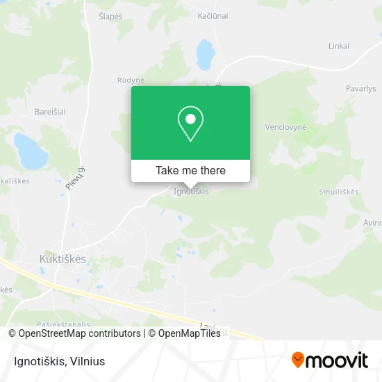 Карта Ignotiškis