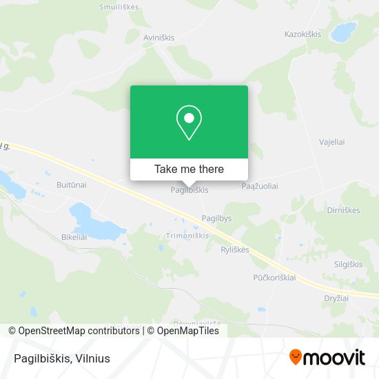 Карта Pagilbiškis