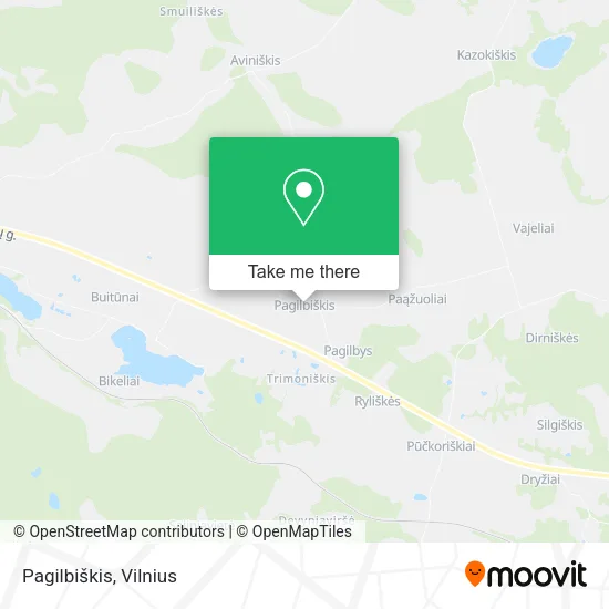 Карта Pagilbiškis