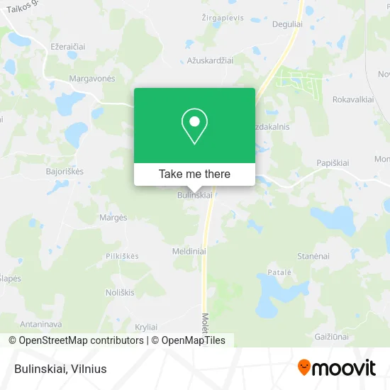 Карта Bulinskiai
