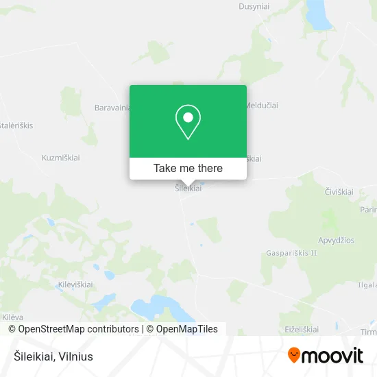 Карта Šileikiai