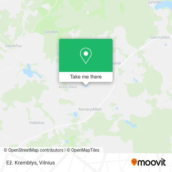 Карта Ež. Kremblys