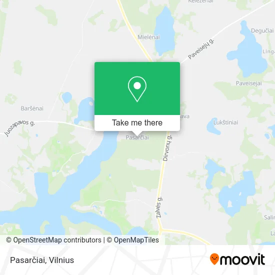 Карта Pasarčiai