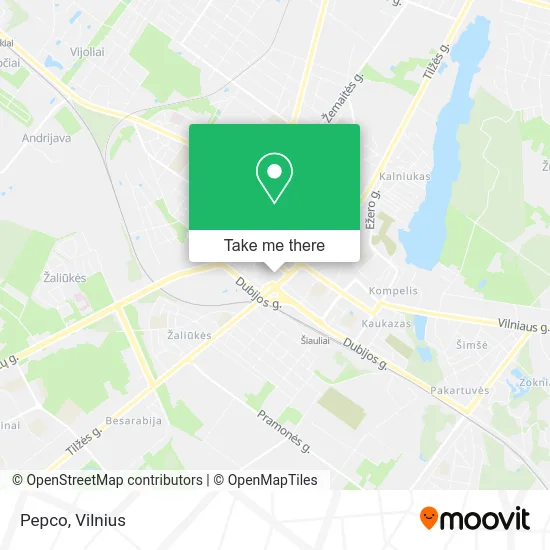 Карта Pepco