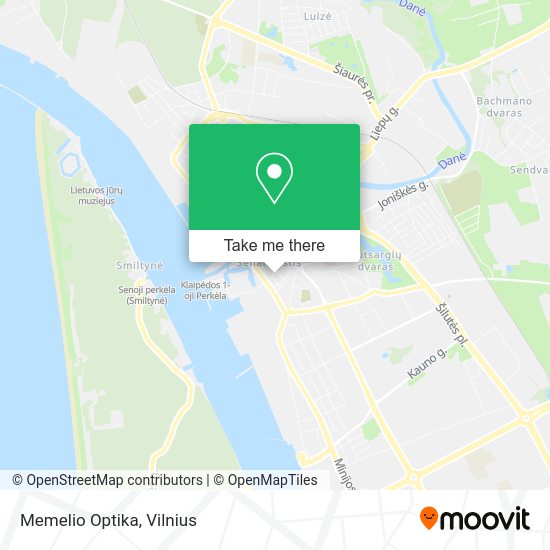 Карта Memelio Optika