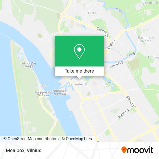 Карта Mealbox