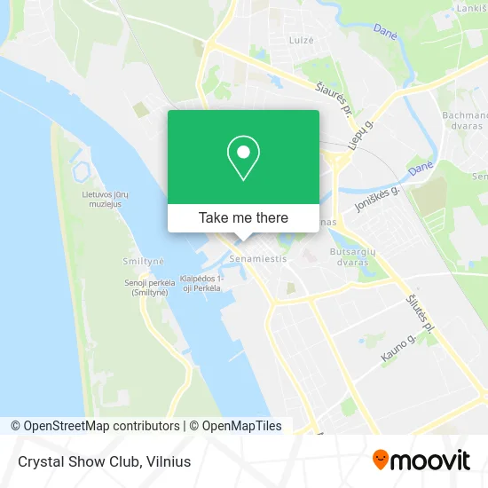 Карта Crystal Show Club