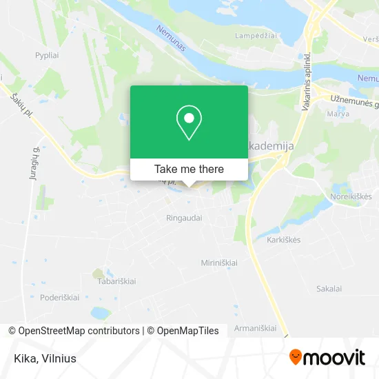 Карта Kika