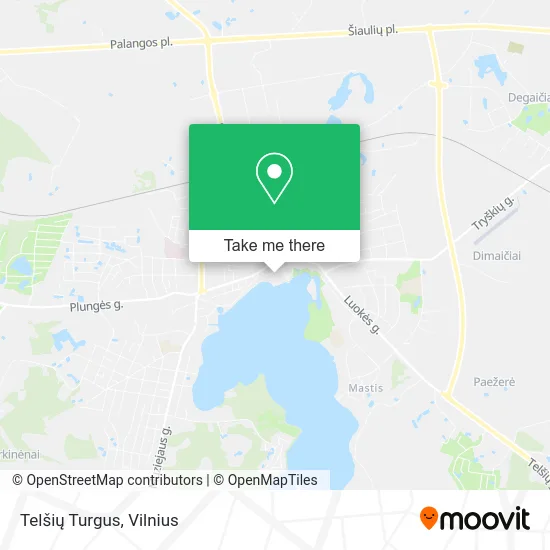 Telšių Turgus map