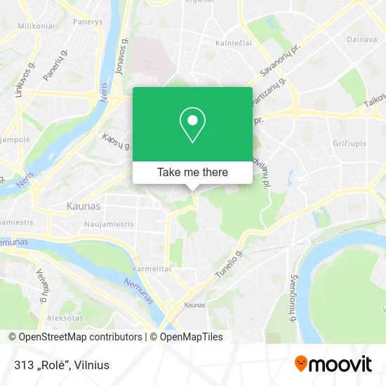 Карта 313 „Rolė“