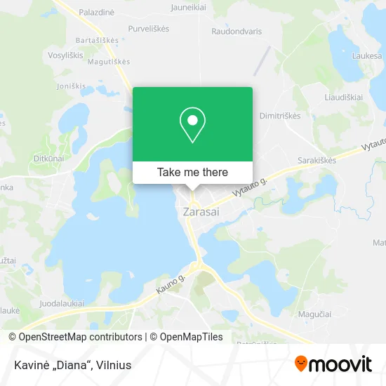Kavinė „Diana“ map
