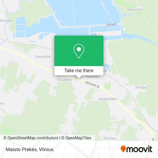 Карта Maisto Prekės