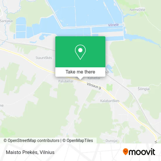 Карта Maisto Prekės