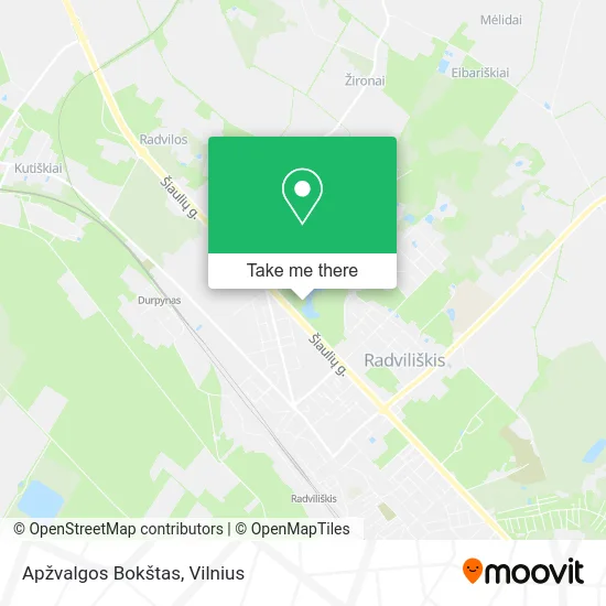 Карта Apžvalgos Bokštas