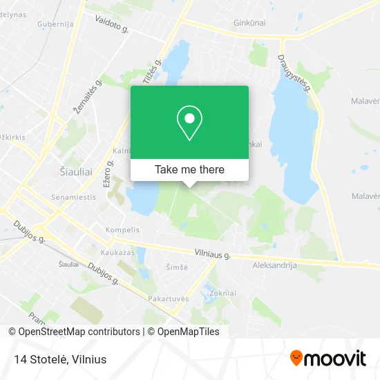 Карта 14 Stotelė