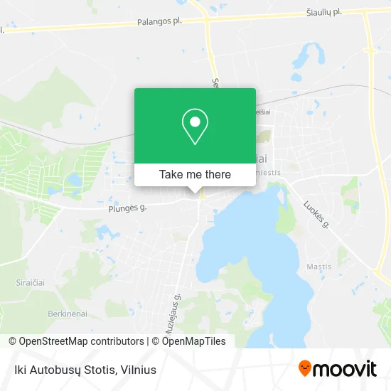 Карта Iki Autobusų Stotis