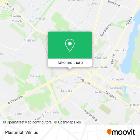 Карта Plastimet