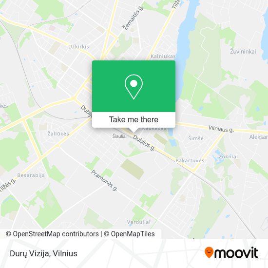 Карта Durų Vizija