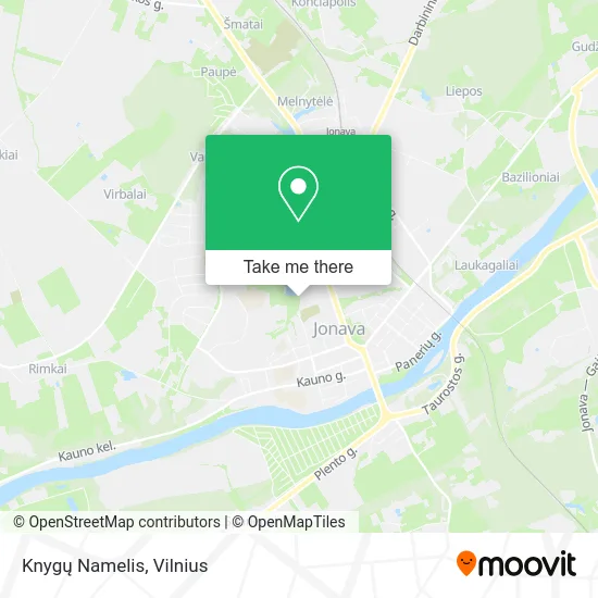 Карта Knygų Namelis