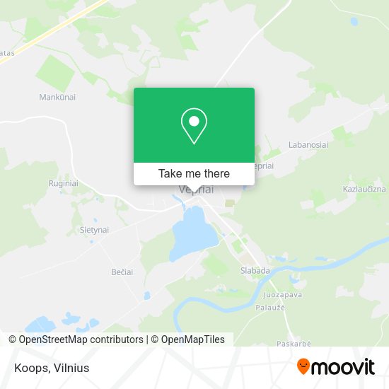 Карта Koops