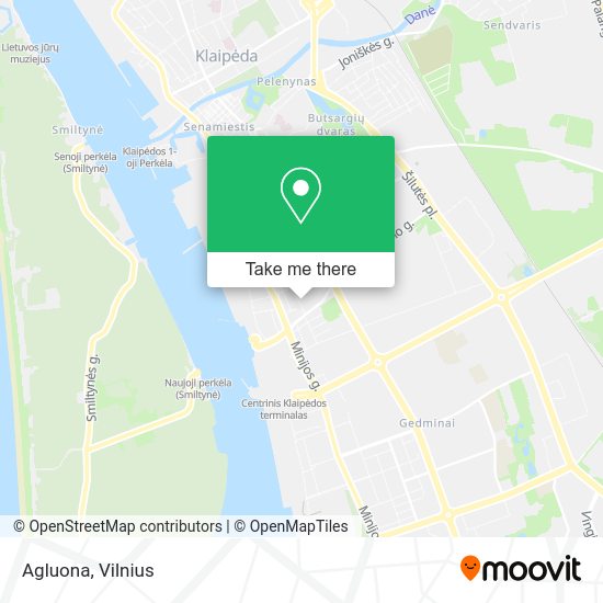 Карта Agluona