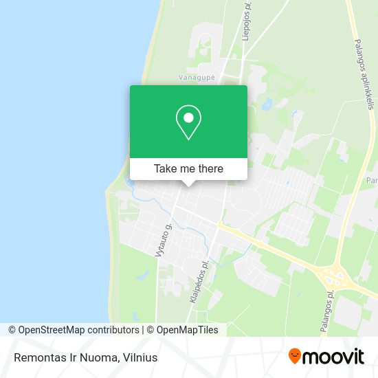 Карта Remontas Ir Nuoma