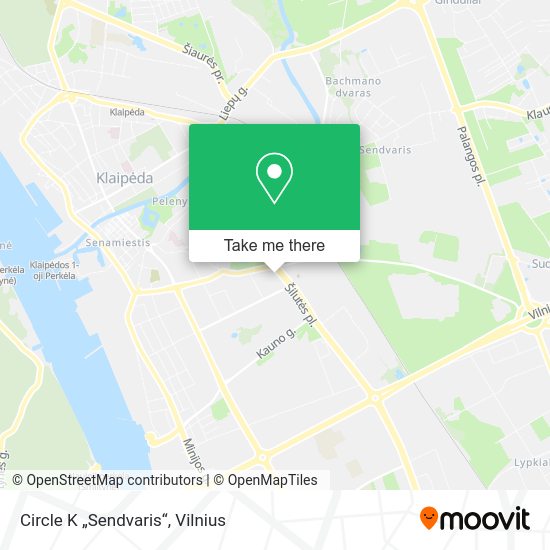 Карта Circle K „Sendvaris“