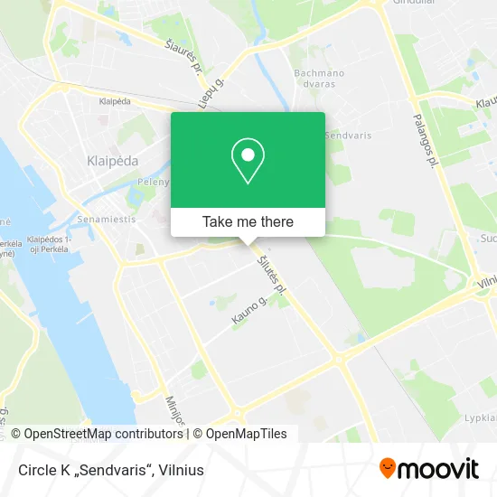 Карта Circle K „Sendvaris“